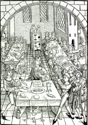 En furstlig bankett, 1491